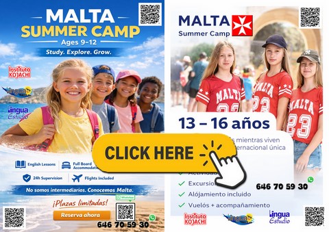 Campamento de verano en Malta-summer camp in Malta